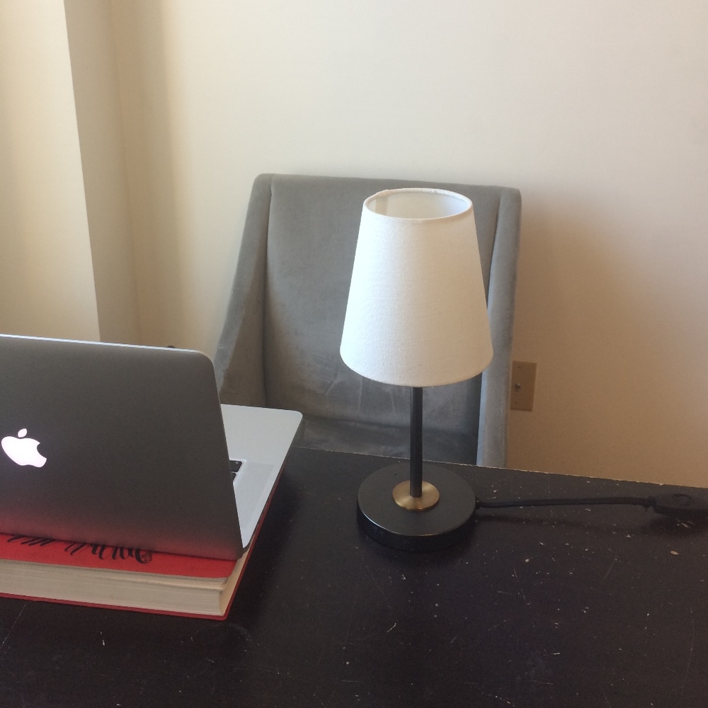 West Elm Arc Mid-Century Table Lamp, small